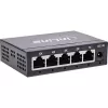 Switch di rete Gigabit InLine 5 porte, 1 Gb/s, desktop, case in metallo, senza ventola