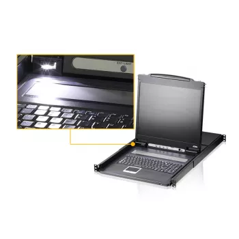 KVM-Switch ATEN CL1308N rack 19