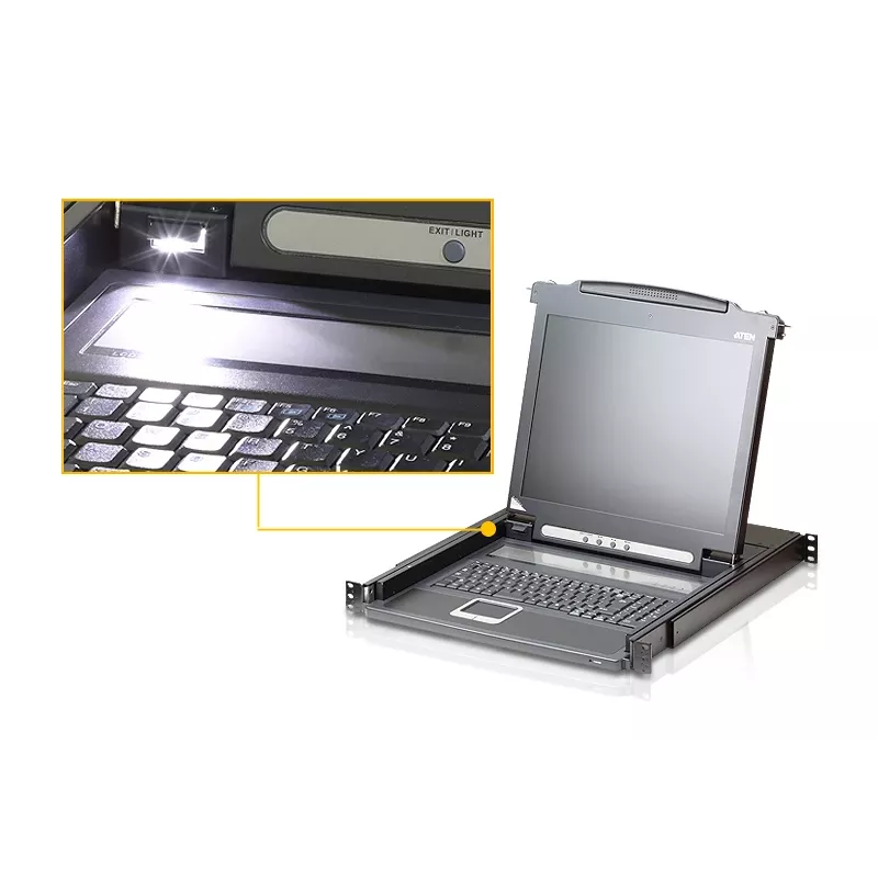 Console rack ATEN CL1000M-ATA-GG 43,2 cm (17