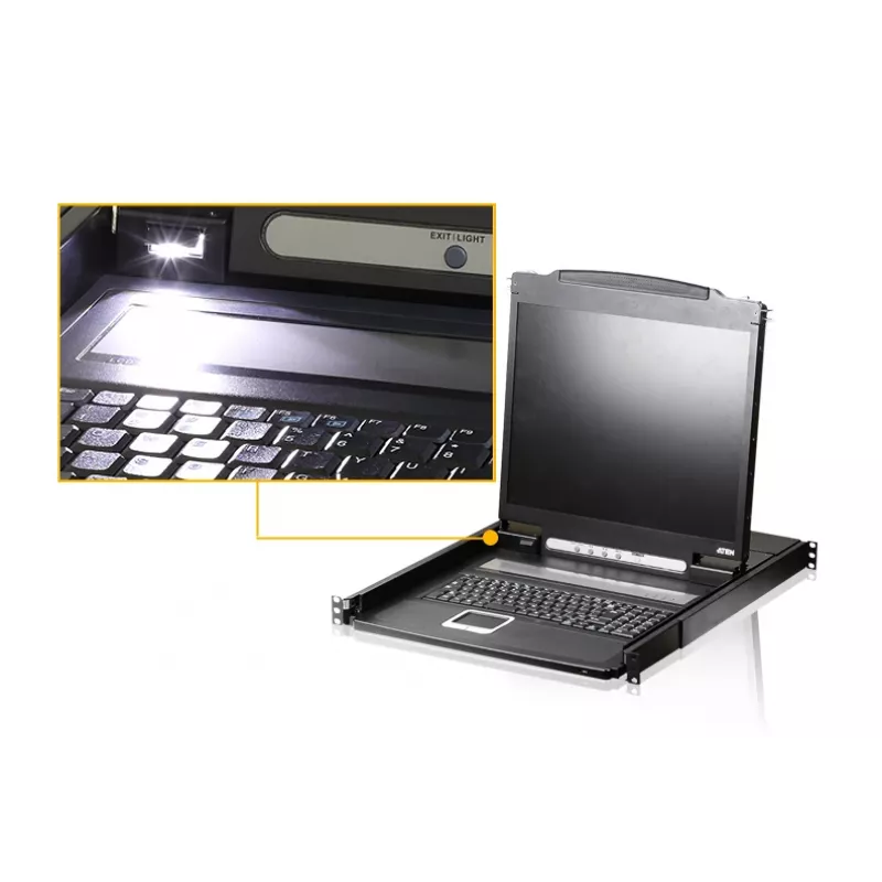Console rack ATEN CL1000N 48,3 cm (19