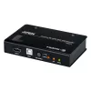 ATEN CE801-AT-G USB True 4K HDMI Cat6 extender KVM (4K @ 70 m / FHD 1080p @ 100 m), HDMI, USB Type-A, RS-232