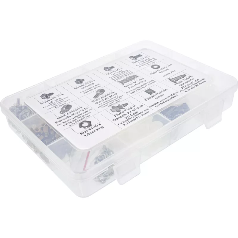 Set viti per PC/server InLine in custodia con 550 pz. in totale