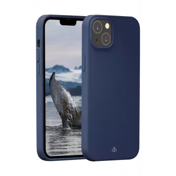 Cover dbramante1928 Monaco iPhone 14 Plus Pacific Blue monocolore
