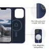 Cover dbramante1928 Monaco iPhone 14 Plus Pacific Blue monocolore