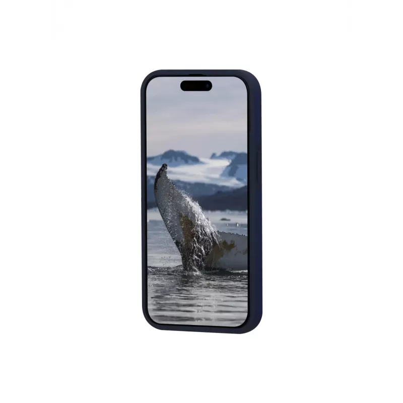 dbramante1928 Iceland Ultra D3O MagSafe IU67DABL1913 cover posteriore per Apple iPhone 15 Plus, plastica, blu