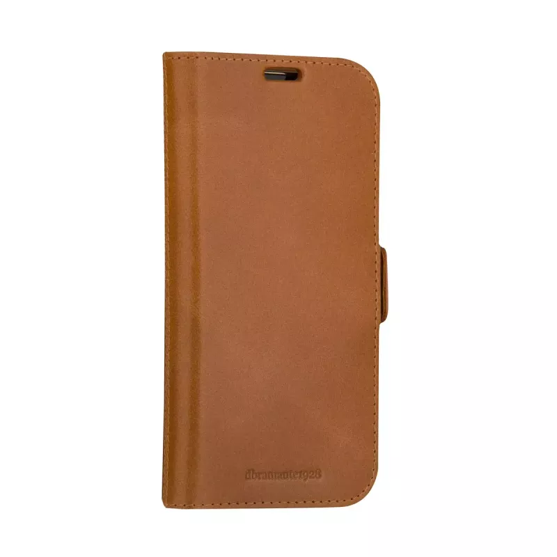 Custodia con folio dbramante1928 Lynge iPhone 15 Pro marrone