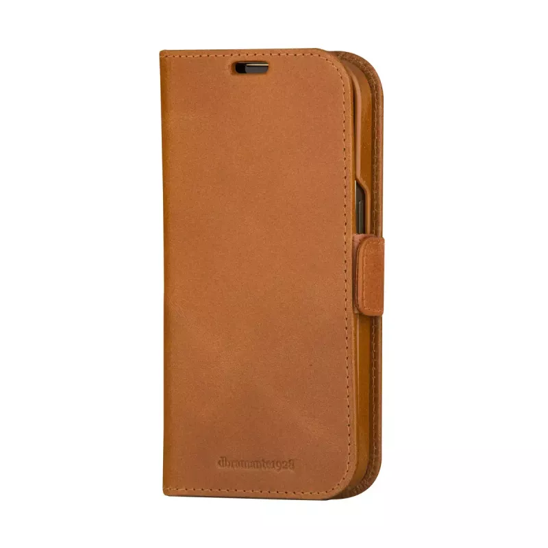 Custodia con folio dbramante1928 Lynge iPhone 15 Pro marrone