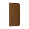 dbramante1928 Lynge LY61GT001181 custodia a libro per Apple iPhone 12/12 Pro, in pelle granulata, marrone chiaro
