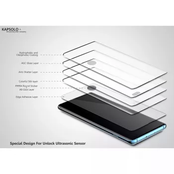 Vetro temperato KAPSOLO Samsung Galaxy Note20 Ultra 5G