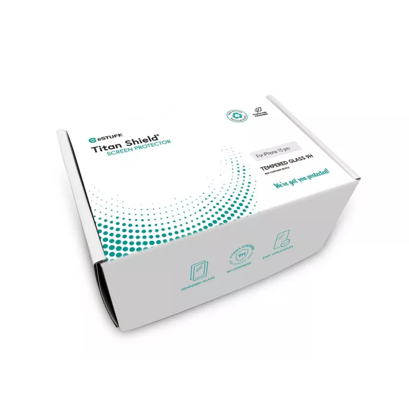 eSTUFF ES501406-50BULK protezione display/retro per cellulare, protezione trasparente Apple 1 pz.