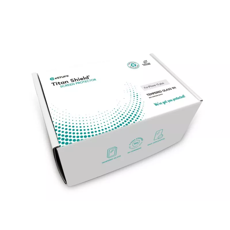 eSTUFF ES501411-50BULK protezione display/retro per cellulare, protezione trasparente Apple 1 pz.
