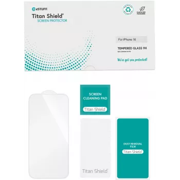 eSTUFF ES501434-10BULK protezione display/retro per cellulare, protezione trasparente Apple 10 pz.