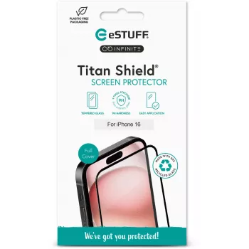 Pellicola protettiva trasparente eSTUFF ES501431 Apple iPhone 17/17 Pro/16 Pro antigraffio antiurto