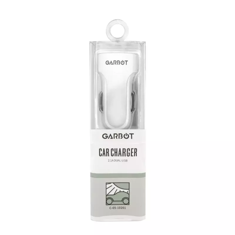 Caricabatterie da auto Garbot C-05-10201 universale bianco
