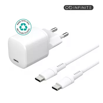 eSTUFF ES637600 caricabatterie per dispositivi mobili smartphone, tablet bianco AC uso interno
