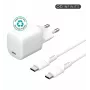 eSTUFF ES637600 caricabatterie per dispositivi mobili smartphone, tablet bianco AC uso interno