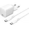 eSTUFF ES637600 caricabatterie per dispositivi mobili smartphone, tablet bianco AC uso interno