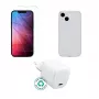 Caricabatterie per dispositivi mobili eSTUFF ES-KIT-IPH14 USB Type-C uso interno AC trasparente bianco