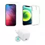 eSTUFF ES-KIT-IPH13PRO caricabatterie per dispositivi mobili telefono cellulare trasparente, bianco uso interno