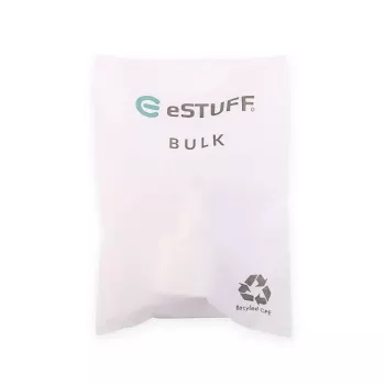 eSTUFF ES637025-BULK caricabatterie mobile smartphone bianco AC ricarica rapida uso interno