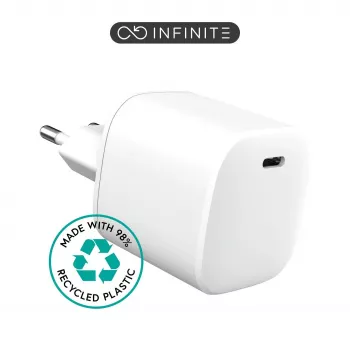 eSTUFF ES637045-BULK caricabatterie mobile smartphone bianco AC ricarica rapida uso interno