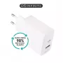 eSTUFF ES637031-BULK caricabatterie per dispositivi mobili smartphone bianco AC ricarica rapida uso interno
