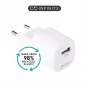 eSTUFF ES637001-BULK caricabatterie per dispositivi mobili smartphone bianco AC uso interno