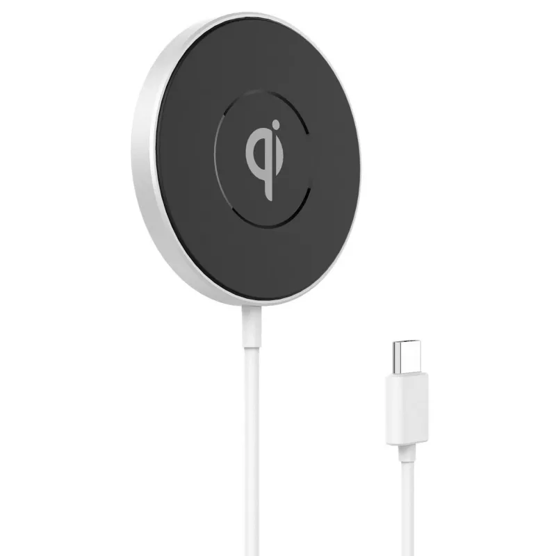eSTUFF ES638100 caricabatterie mobile smartphone alluminio AC ricarica wireless ricarica rapida interno