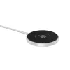 eSTUFF ES638100 caricabatterie mobile smartphone alluminio AC ricarica wireless ricarica rapida interno