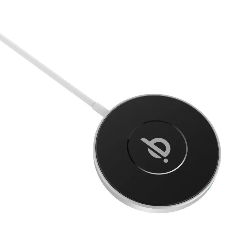 eSTUFF ES638100 caricabatterie mobile smartphone alluminio AC ricarica wireless ricarica rapida interno