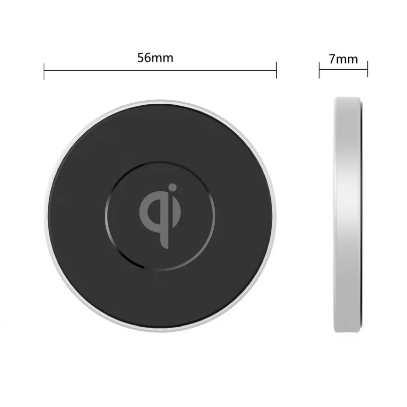 eSTUFF ES638100 caricabatterie mobile smartphone alluminio AC ricarica wireless ricarica rapida interno