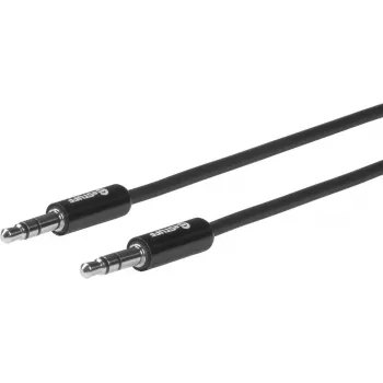 eSTUFF ES608001 cavo audio 0,5 m 3,5 mm nero