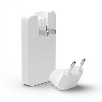 dbramante1928 Pro - caricabatterie slim EU/US - USB-C 65W+USB-A 30W - W