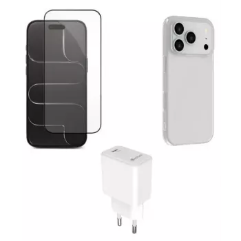 Kit alimentatore eSTUFF ES-KIT-IPH17PROMAX per iPhone 17 Pro Max set di ricarica e cavo