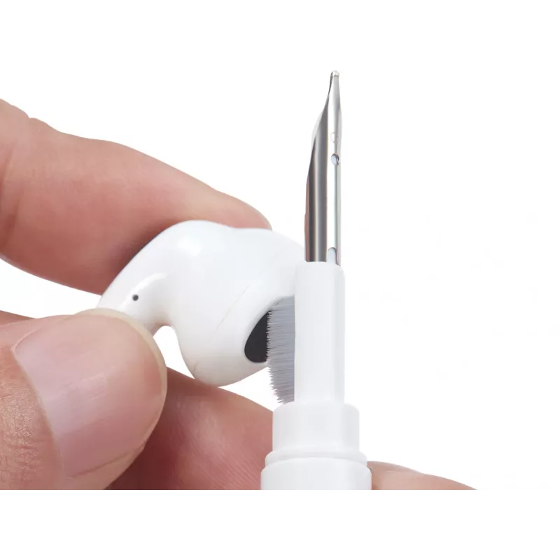 Kit di pulizia Sandberg Cleaning Pen Kit per Airpods grigio bianco