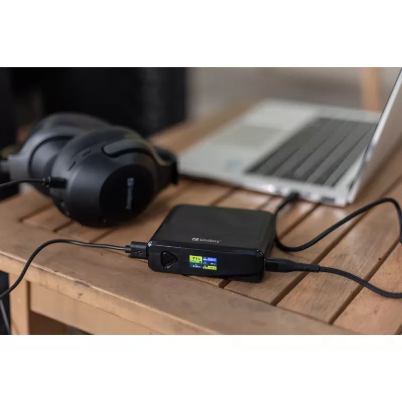 Caricabatterie portatile Sandberg Travel Powerbank 20000 PD100W, 20000 mAh