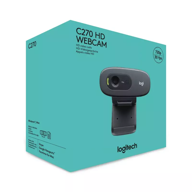 Webcam Logitech C270 HD
