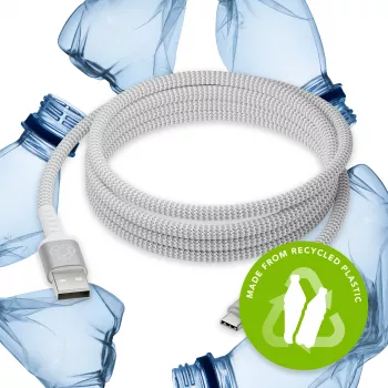 Cavo dati USB-A a USB-C dbramante re-charge Pro BRD 2,5 m, USB 2.0, bianco