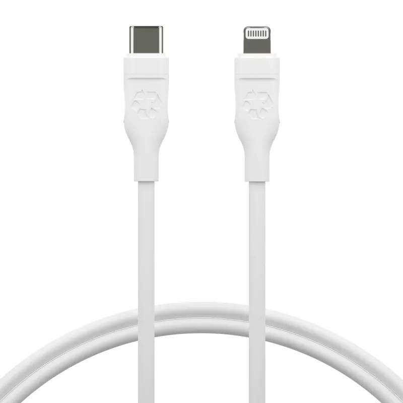 Cavo USB-C a Lightning 1,2 m, dbramante re-charge Pro, bianco