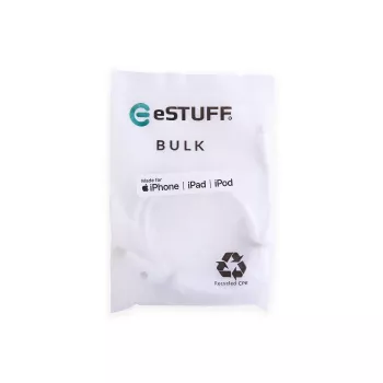 Cavo Lightning eSTUFF ES602170-BULK 1 m bianco USB-C 2,4A