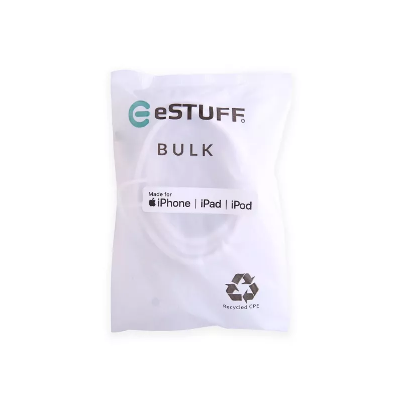Cavo Lightning eSTUFF ES602370-BULK 3 m USB-C 2,4A