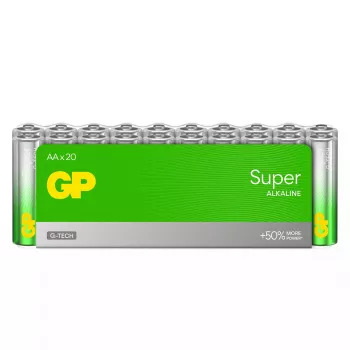 Batteria monouso GP Batteries Super Alkaline GP15A AA LR06 alcalina 10 anni