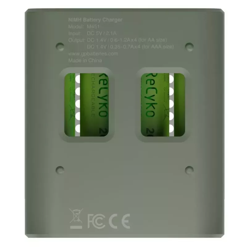 Caricabatterie GP Batterie GP M451