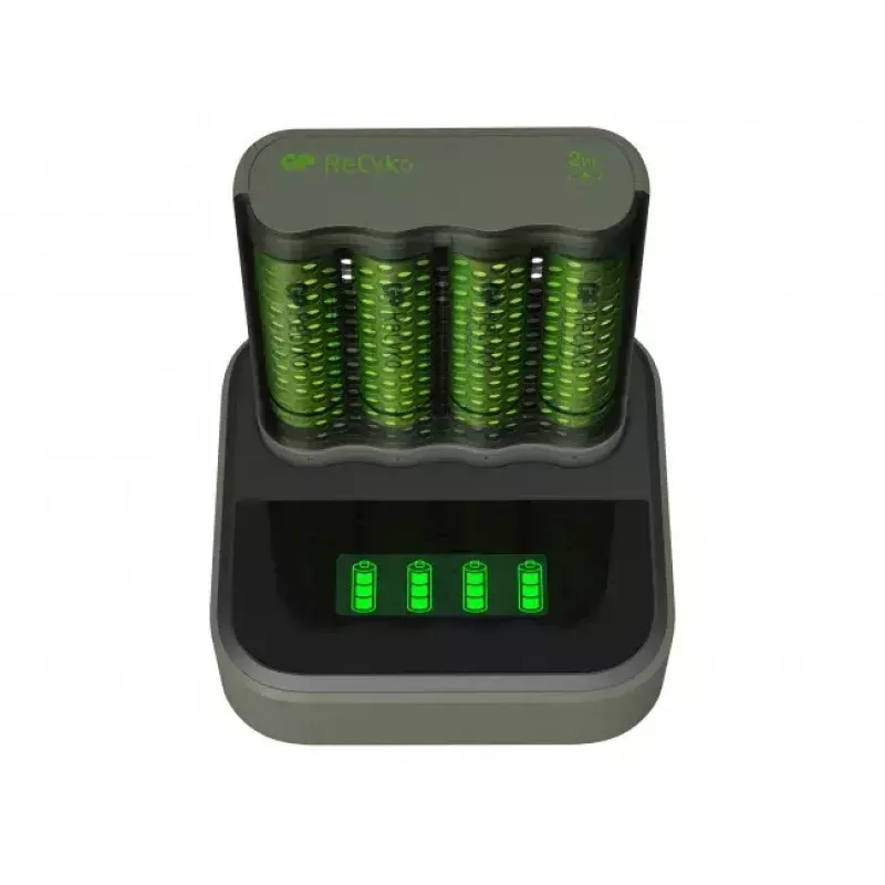 Caricabatterie GP Batterie ReCyko M451 USB NiMH AA AAA