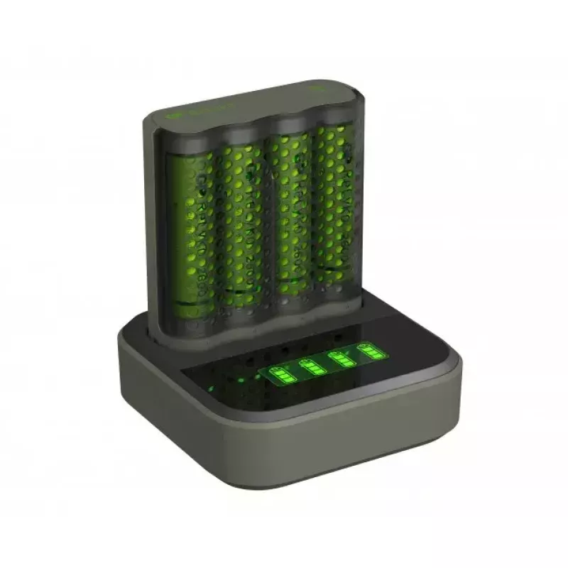 Caricabatterie GP Batterie ReCyko M451 USB NiMH AA AAA