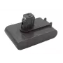 CoreParts MBXVAC-BA0040 batteria per aspirapolvere Dyson DC31, DC34, DC35, DC44, 22,2 V 2000 mAh 44,4 Wh Li-ion, nero