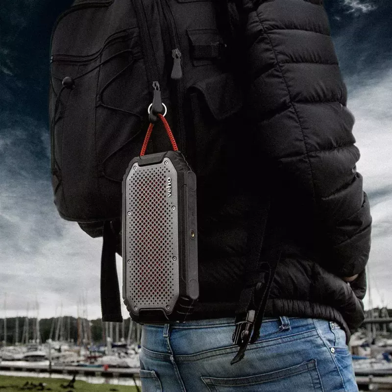 Altoparlante portatile stereo Veho MX-1 nero/argento