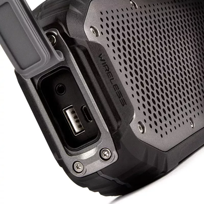 Altoparlante portatile stereo Veho MX-1 nero/argento