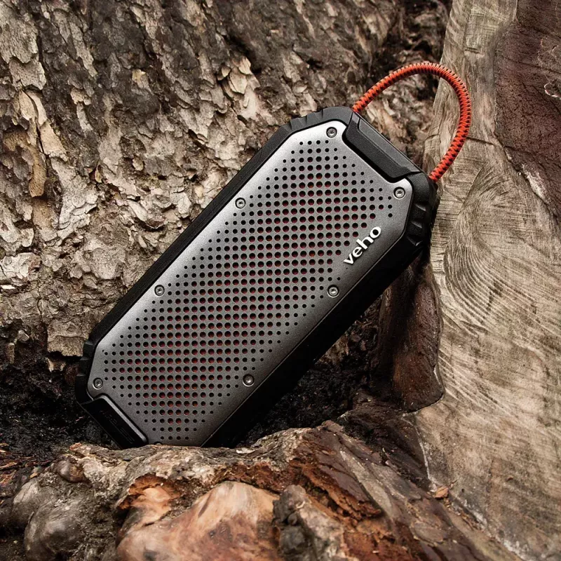 Altoparlante portatile stereo Veho MX-1 nero/argento