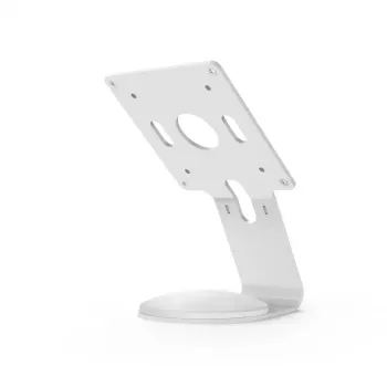 Supporto a piedistallo multimediale Compulocks VESA Fixed 45 Degree Core bianco alluminio